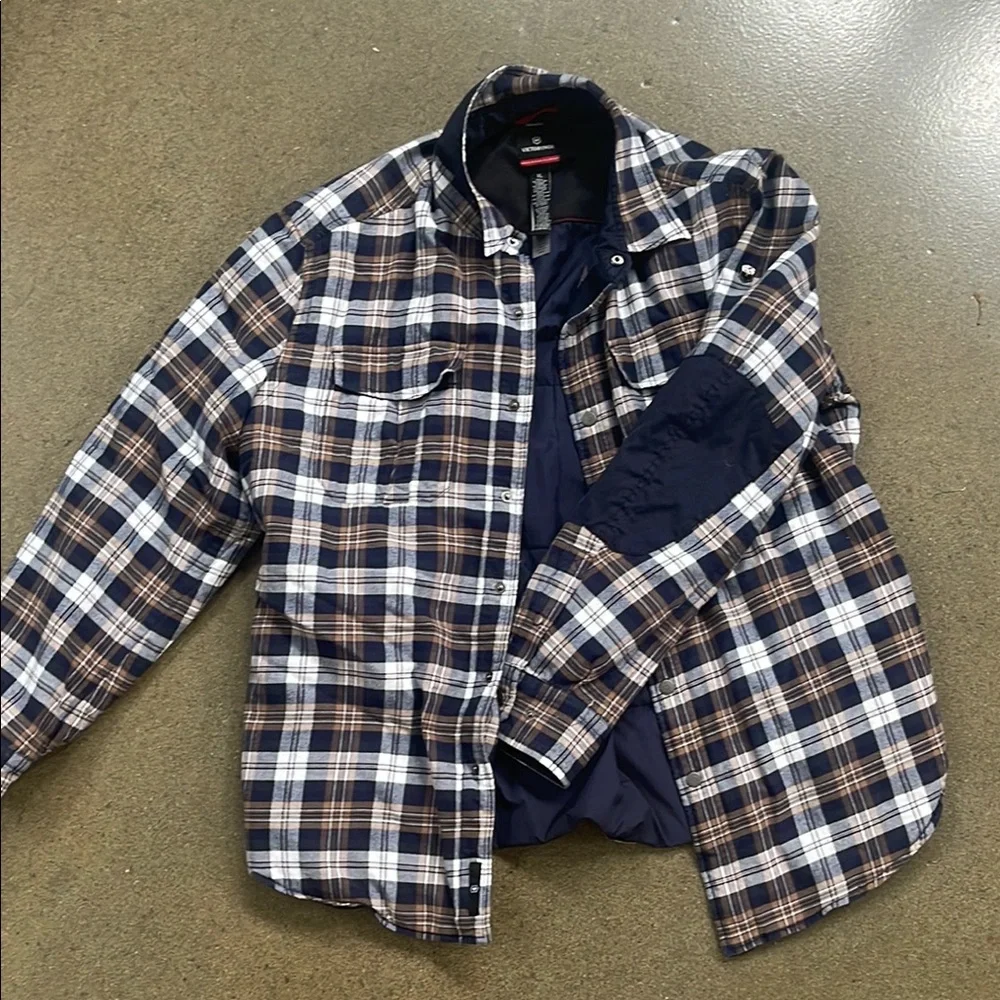 Victorinox Blue and White Performance Jacket - Picture 1 of 5